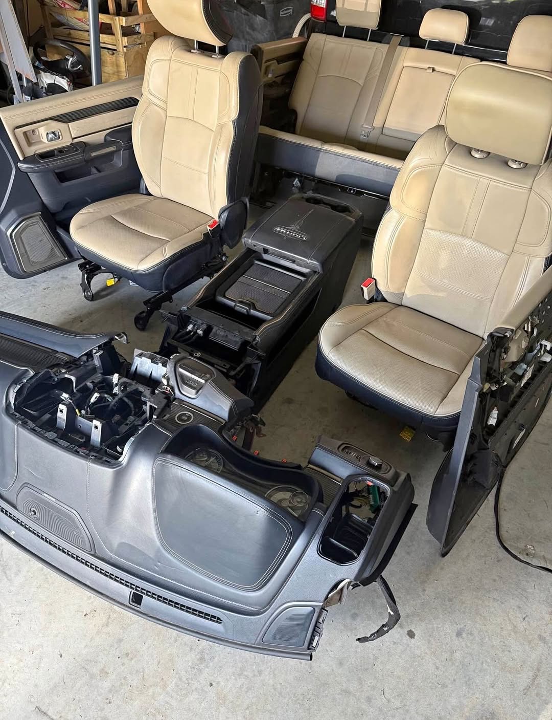 2019–2024 5TH GEN RAM 2500/3500 MEGA CAB LIMITED INTERIOR (LEATHER) for sale at Zack's Auto Parts