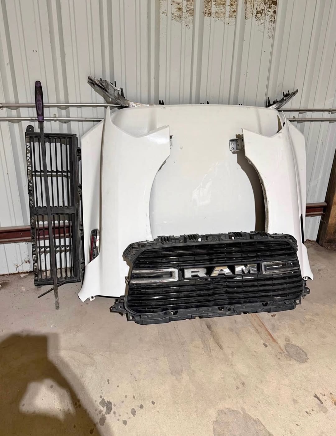 FAIRLY USED 5TH GEN RAM COMPLETE FRONT CLIP for sale at Zack's Auto Parts