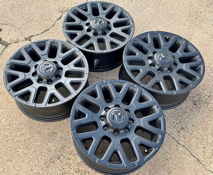 DODGE RAM 2500/3500 LIMITED NIGHT EDITION OEM BLACK ALUMINUM 20” WHEELS for sale at Zack's Auto Parts