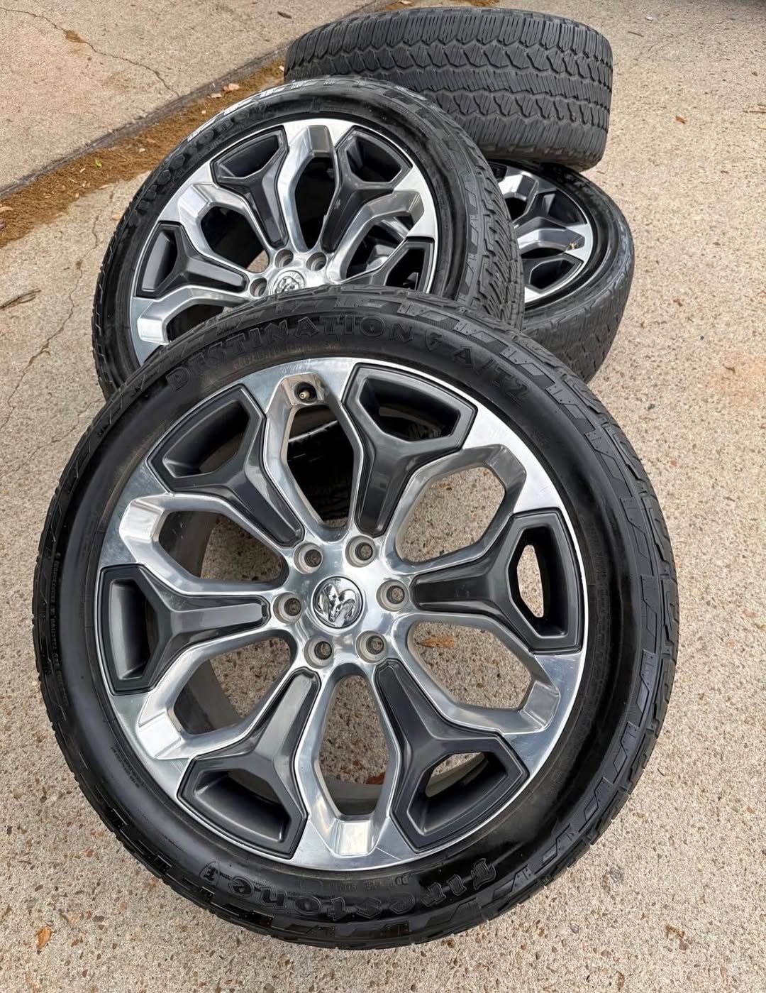 22” RAM 1500 OEM WHEELS AND TIRES (6 LUG) for sale at Zack's Auto Parts