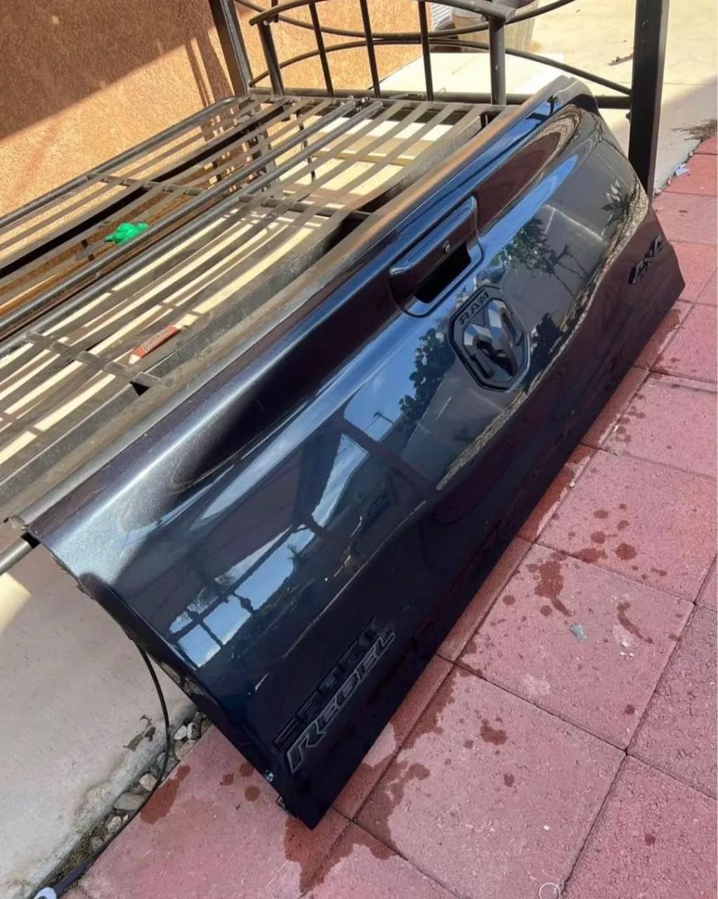 Ram 1500 Tailgate with Camera & Wiring OEM Replacement | Complete Tailgate Assembly for sale at Zack's Auto Parts