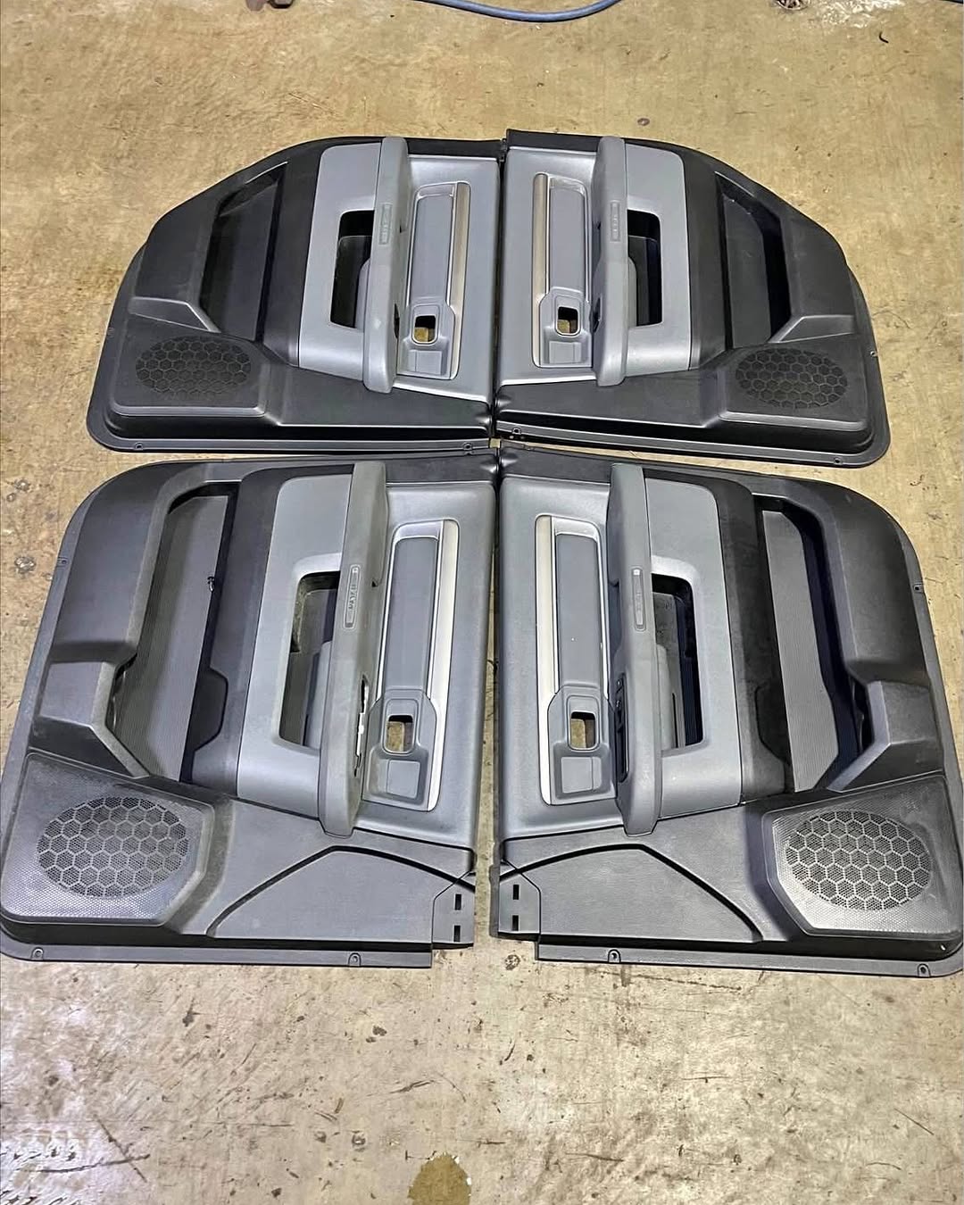 RAM 1500 / 2500 / 3500 CREW CAB DOOR PANELS (GRAY) for sale at Zack's Auto Parts